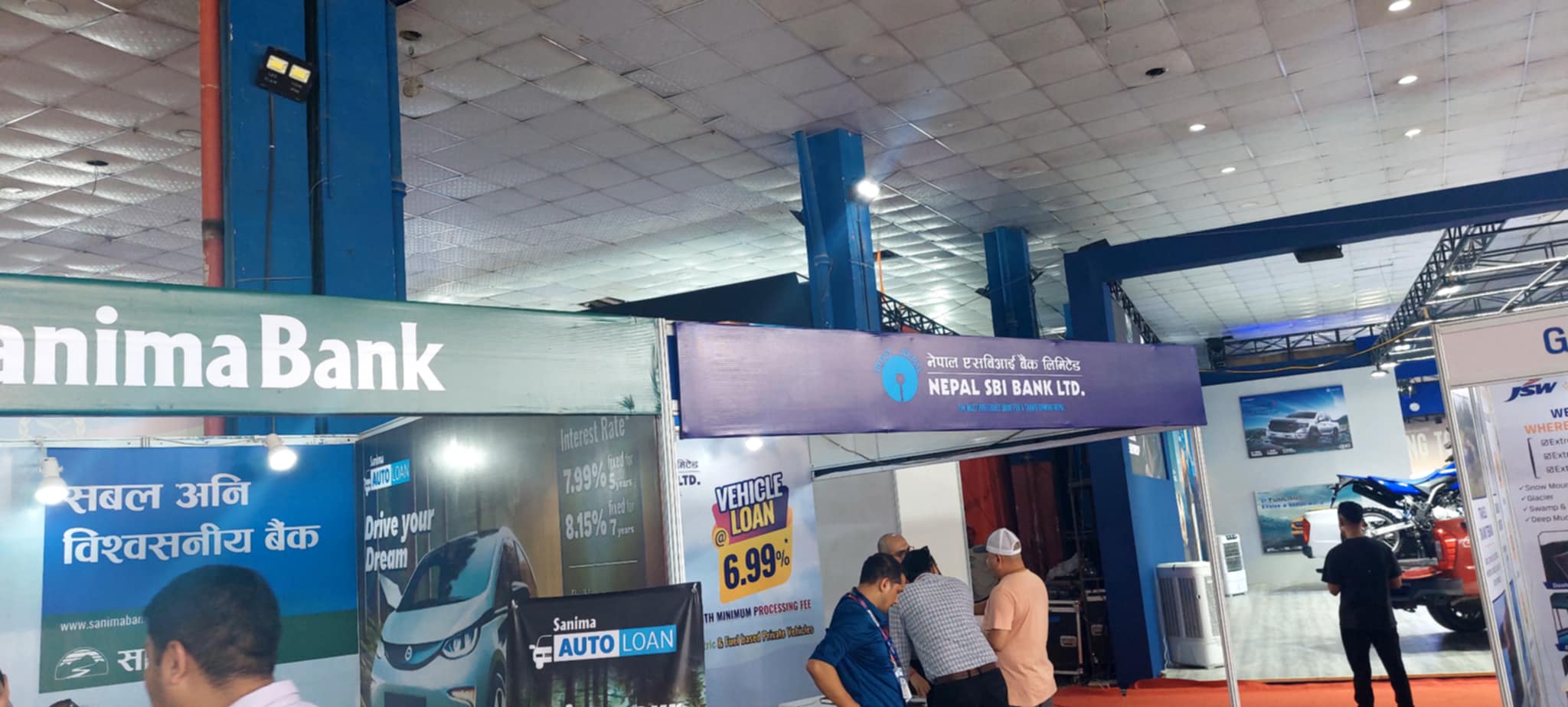 सवारी साधन खरिदमा बैंकको स्किमः नाडा अटोशो मै स्टल राखेर ग्राहकलाई कसरी दिदैछन् सहुलियत ?